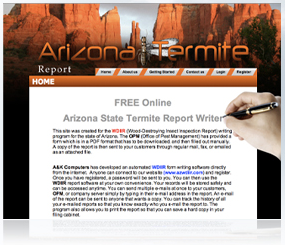 Arizona WDIIR Report Writer